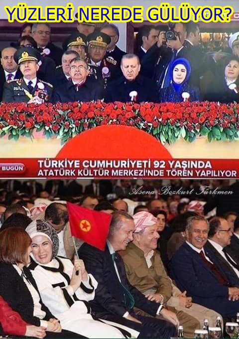 BUNLARIN YÜZLERİ PKK İLE GÜLÜYOR.